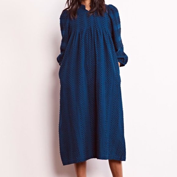 Ace & Jig Dresses & Skirts - rare Ace & Jig, size L NAVY BLUE winter dress